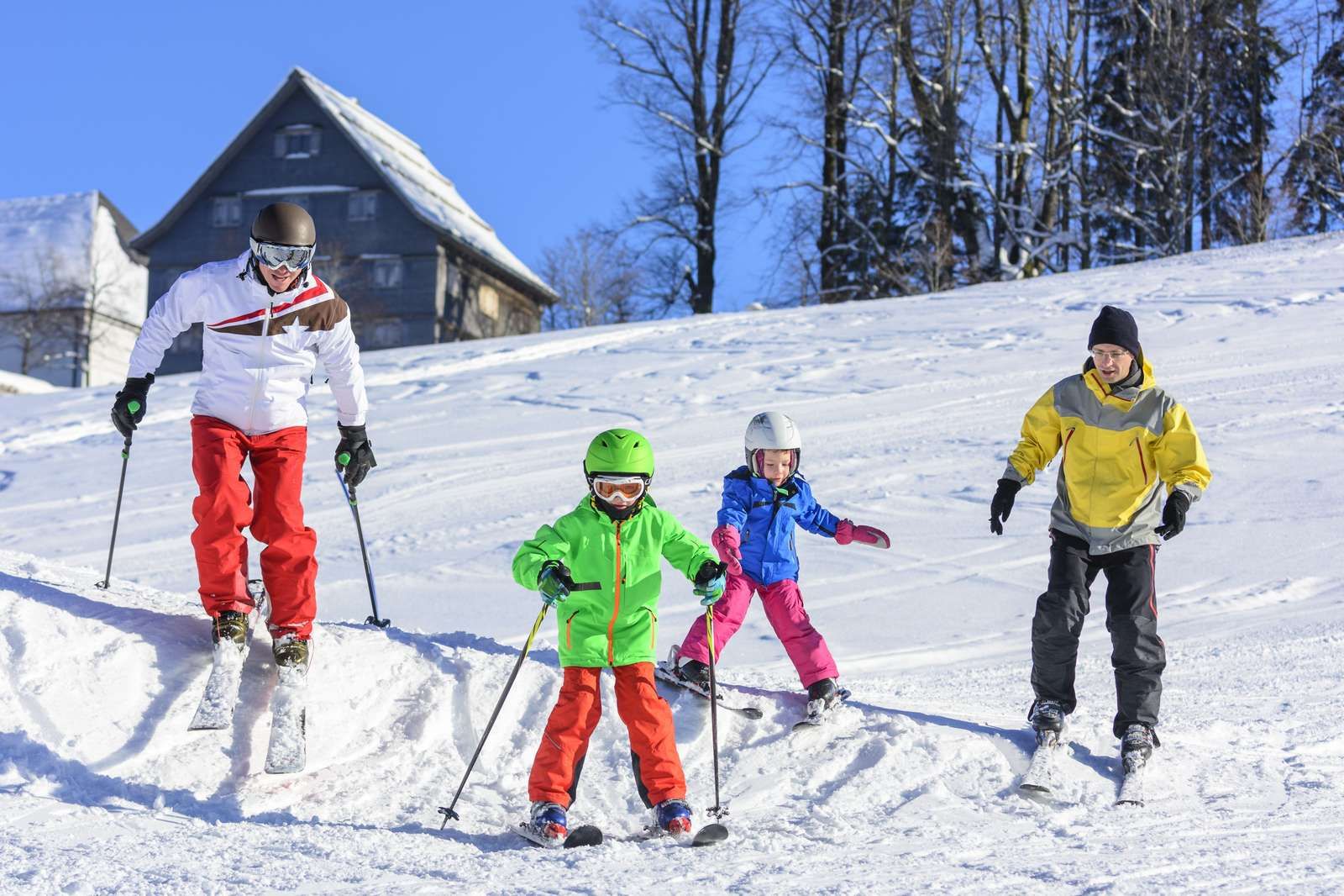 cours esf - reserver ses vacances en famille au ski a l'avance