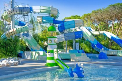 Les toboggans du camping