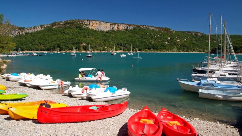 Plage lac