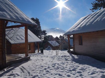 Les cabanes familiales d'Huttopia Font Romeu