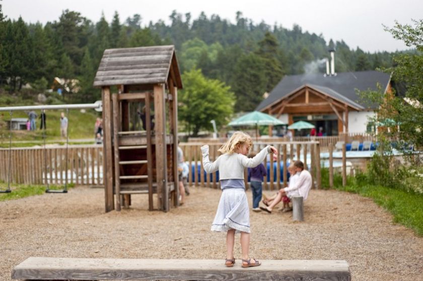 Huttopia Font Romeu en famille