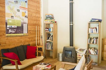Le centre de vie et salon commun du Camping Indigo Le Moulin