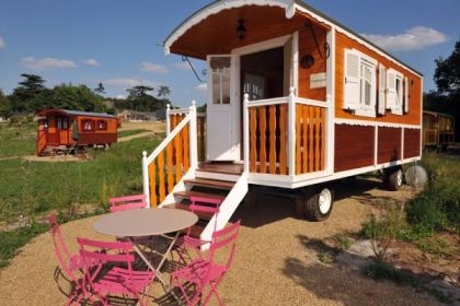 Roulotte-Gîte 5 personnes