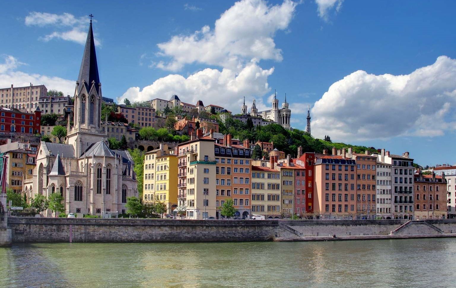 Lyon vue aérienne