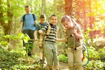 activité nature enfant forêt