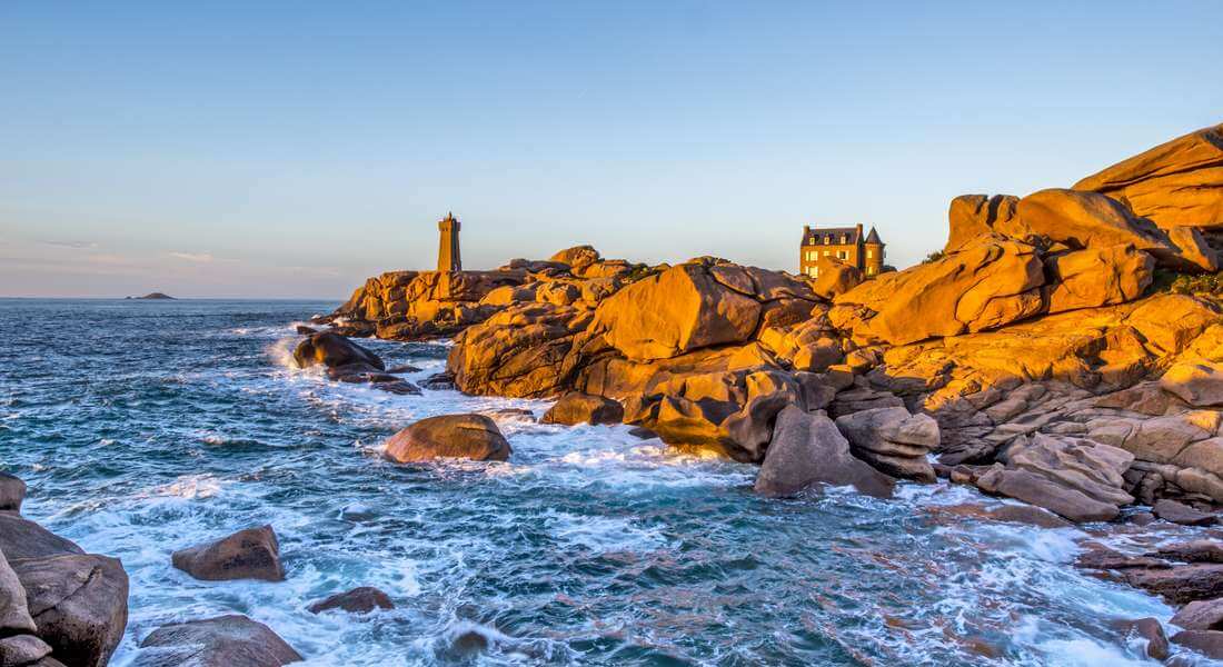 bretagne coucher de soleil