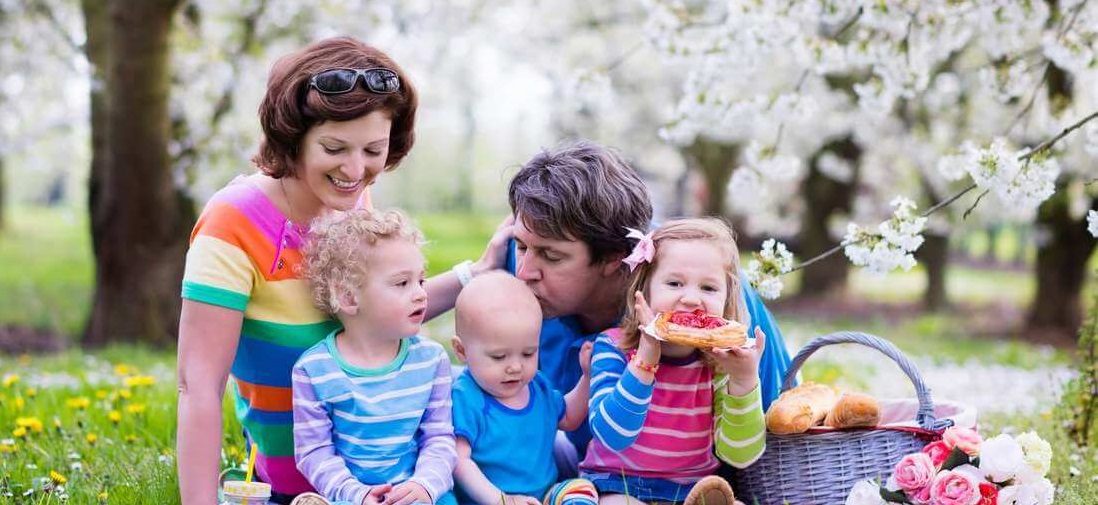 pique nique famille Pâques Printemps