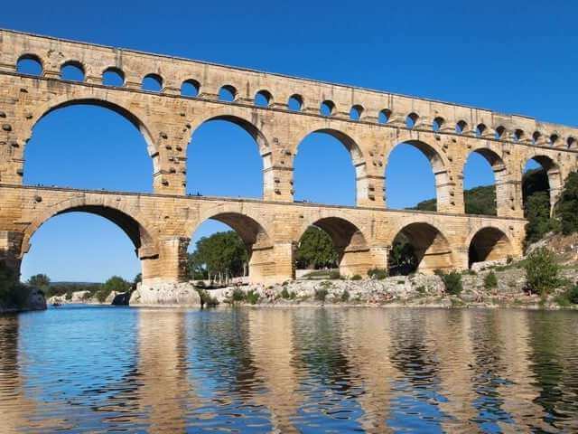 pont du gard été